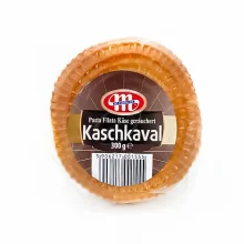 Käse - Kashkaval, 45 % Fett, geräuchert, Mlekovita, 300 g