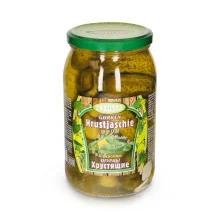 Огурцы - Хрустящие, с укропом, 860 г