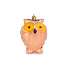 Weihnachtsbaumschmuck - Eule, Kunststoff, gold, 8,5 х 7 cm
