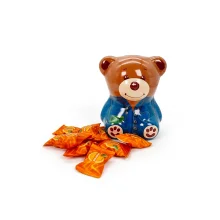 Geleebonbons - Sweet Teddy Bear, mit Orangengeschmack und Sparschwein, Magnat, 140 g