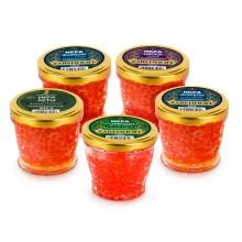 Kaviar, Caviar, Ikra Probier Set, 5 x 200 g