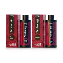 Haarset - Nikotinsäure, Shampoo + Spülung , Golden Pharm Haarset - Nikotinsäure, Shampoo + Spülung , Golden Pharm