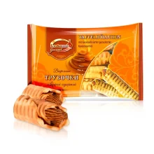 Трубочки с варёной сгущёнкой, 340 г