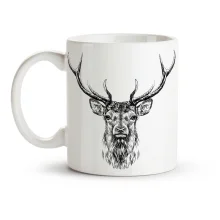 Tasse - Design Hirsch, Keramik, 330 ml