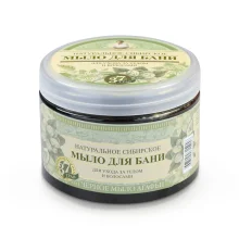 Чёрное мыло Агафьи для ухода за телом и волосами, 500 мл Чёрное мыло Агафьи для ухода за телом и волосами, 500 мл