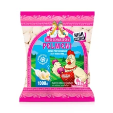 Pelmeni, Teigtaschen Zwei Schwestern, mit Hähnchenfleisch, 1 kg