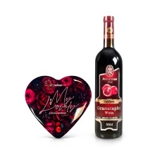 Набор подарочный - My Lovely, Вино 750 мл + Конфеты шоколадные 135 г