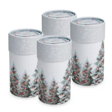 Geschenkbox-Röhre - Neujahrswunder, Karton, 8 x 14,5 cm, 4 St.