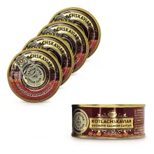 Nerka, Rotlachskaviar, 5 x 95 g Nerka, Rotlachskaviar, 5 x 95 g