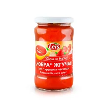 Tomatensoße - Kobra, mit Meerrettich und Knoblauch, extra scharf, 314 ml