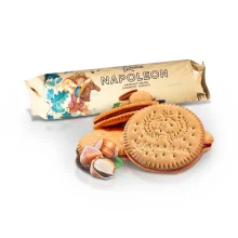 Kekse Sandwich- Napoleon, mit Schokolade- und Nussfüllung, Grona, 240 g