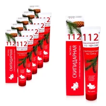 Retter - Spasatel 112 - Terpentin Einreibungsmittel, mit Tannenöl und Kampfer, 45 ml х 6 Retter - Spasatel 112 - Terpentin Einreibungsmittel, mit Tannenöl und Kampfer, 45 ml х 6