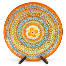 Lagan - Mechrob gelb A1, Keramik, Handarbeit, Ø 42 cm