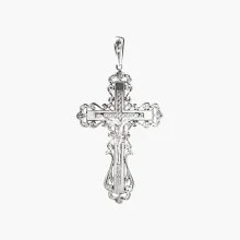 Крест, серебро 925°, 50 мм