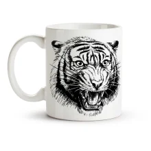Tasse - Design Tiger, Keramik, 330 ml