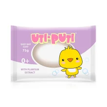 Мыло детское - Уточка, с экстрактом подорожника,  Ути-Пути, 75 г