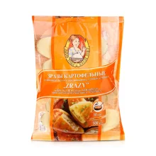 Зразы картофельные,  с начинкой мяса говядины, беконом и соей, в панировке, 500 г