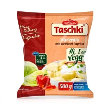 Вареники - Ташки, с капустой и паприкой, веган, Dovgan, 500 г