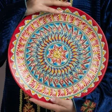 Lagan - Mehrob X, Rischtan-Keramik, Ø 37 cm