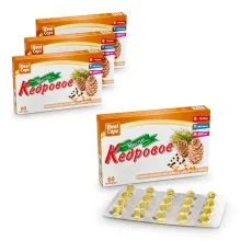 Zedernnussöl-Kapseln, 60 Stück х 4