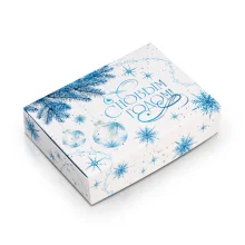 Geschenkbox - Frohes Neues Jahr, Karton, 21 × 15 × 5 cm