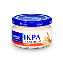 Kaviar aus Kapelan, mit Garnelen, Veladis, 160 g