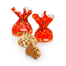 Konfekt - Moldova, mit Erdnüssen und Waffelkrümel, in kakaohaltiger Fettglasur, Bucuria, 300 g