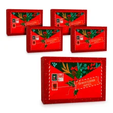 Geschenkkarton - Neujahrspost, Karton, 16 x 23 x 7,5 cm, 5 St.