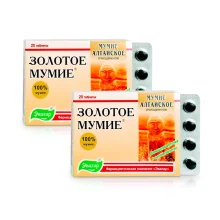 Mumijo Altayskoe, Evalar, 20 Tabletten х 2 Mumijo Altayskoe, Evalar, 20 Tabletten х 2