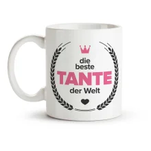 Tasse - Die beste Tante der Welt, Keramik, 330 ml