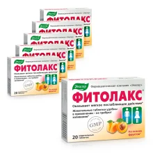 Фитолакс, Эвалар, 20 таблеток х 6 шт. 