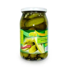 Eingelegte Gurken - Hrustjaschie, ECOhoff, 870 g