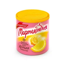 Мармелад-дольки - Мармеландия, со вкусом лимона, Ударница, 250 г