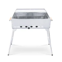 Мангал - Пикник,  80 x 60 x 33 см, нержавеющая сталь 0,8 мм Мангал - Пикник,  80 x 60 x 33 см, нержавеющая сталь 0,8 мм