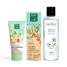 Набор для лица - Вечерний уход, средство для снятия макияжа + скраб + ночной крем Набор для лица - Вечерний уход, средство для снятия макияжа + скраб + ночной крем