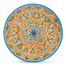 Lagan - KaraKalam KN2, Rischtan Keramik, Ø 42 cm