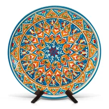 Lagan - KaraKalam R3, Rischtan Keramik, Ø 37 cm