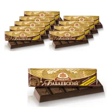 Schokoriegel mit Schokogeschmack, Babaewskij, 10 х 50 g