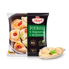 Wareniki, Teigtaschen, mit Fleisch und Sauerkraut, Jawo, 450 g