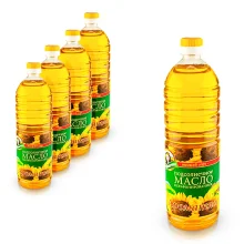 Sonnenblumenöl - Aromatnoe, kaltgepresst, 5 x 1L 