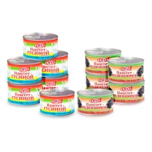 Набор печёночных паштетов, 11 х 150 г