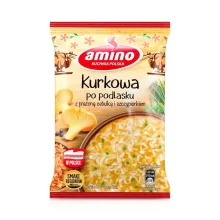 Instant Nudeln mit Pfifferling- und Zwiebelgeschmack, Amino, 61 g