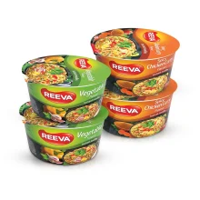 Instant Nudeln-Set, Reeva, 4 x 75 g