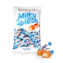 Weichkaramell - Milky Splash, mit Cremfüllung, Roshen, 1 kg