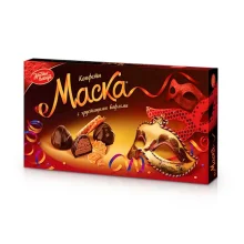 Набор шоколадных конфет - Маска, с хрустящими вафлями, 300 г