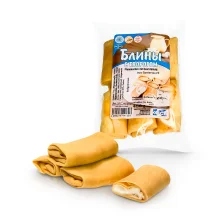 Bliny, Pfannkuchen mit Quarkfüllung, Koch, 450 g