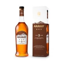 Armenischer Brandy - Ararat, 3 Jahre, 40 % vol. 0,7 L