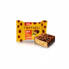 Конфеты вафельные - Tortufel Halva, с арахисом и халвой, 300 г