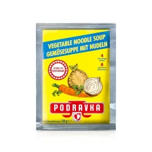 Gemüsesuppe mit Nudeln, 58 g