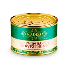 Тушёнка из курицы, Premium, Tradizia, 530 г